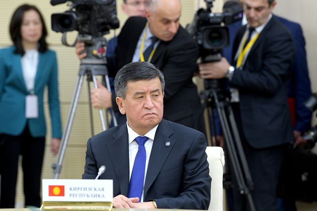 Сооронбай Жээнбеков официально стал президентом Киргизии 