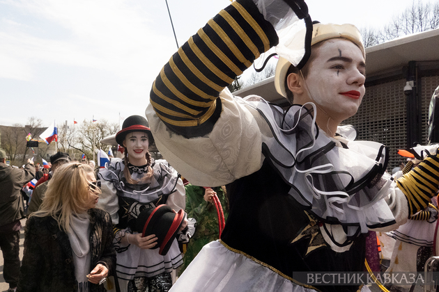 Шествие “Искусство цирка“ на ВДНХ