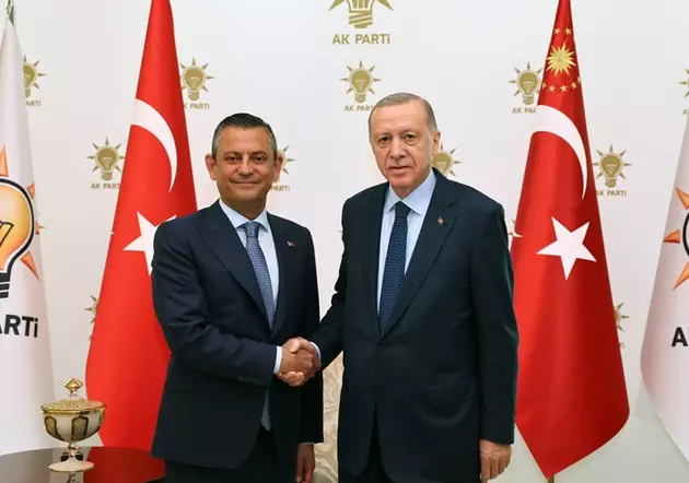 Встреча Озгюра Озеля и Реджепа Тайипа Эрдогана
