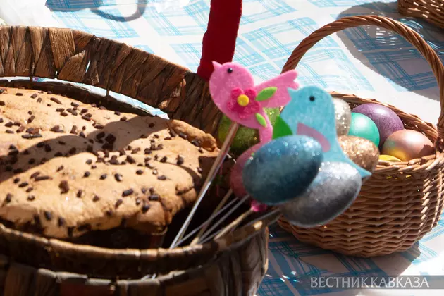 Освящение куличей