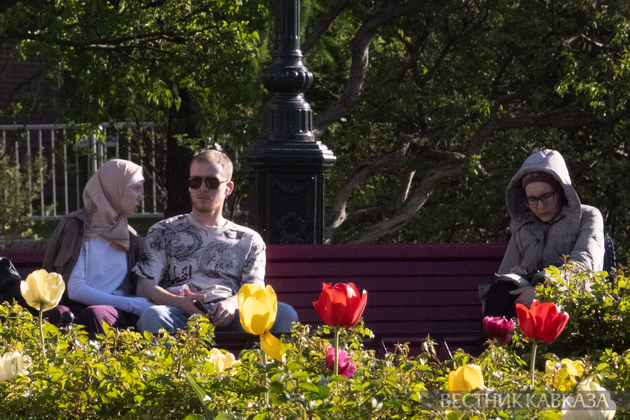 Цветение в Москве