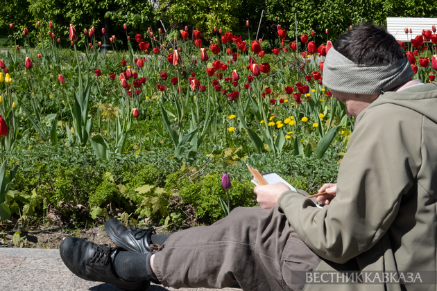 Цветение в Москве