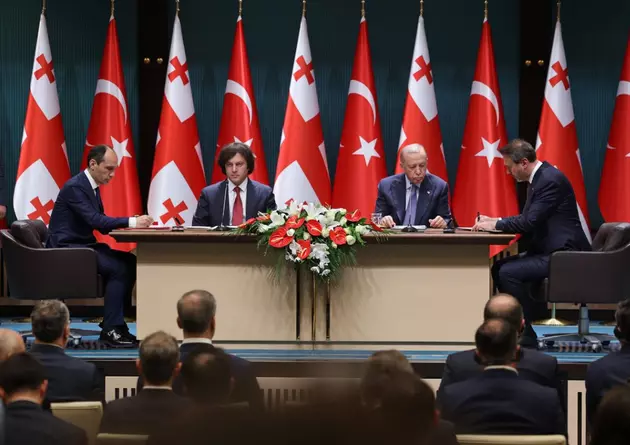 встреча представителей Грузии и Турции в Анкаре