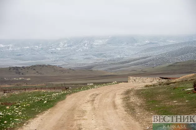 Дорога в Карабахе