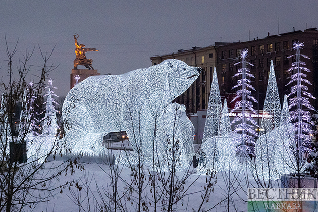 Новый год на главном катке страны