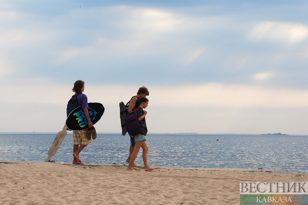 Ветер осушил Таганрогский залив Азовского моря
