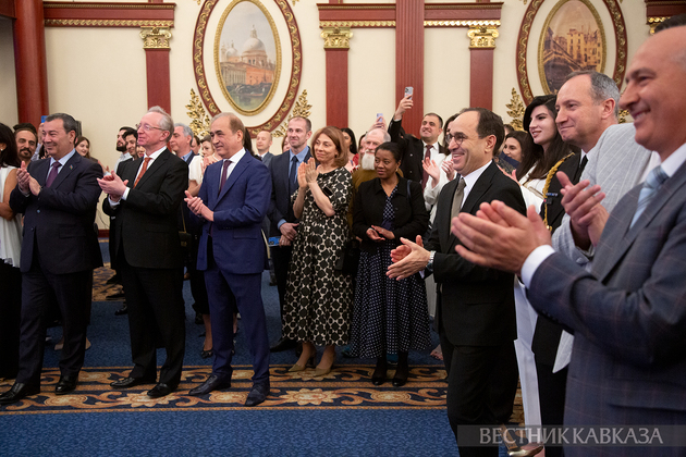 Прием в честь Дня независимости Азербайджана
