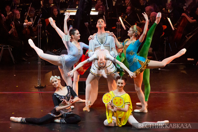 Сцена из балета Кара Караева “7 красавиц“