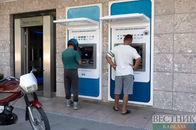 Банкомат в Турции