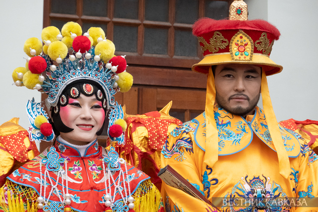 Артисты китайской оперы