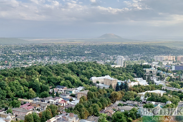 Вид на Пятигорск