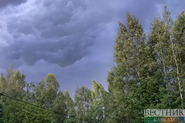 Неделя начнется на Ставрополье с грозовых ливней 