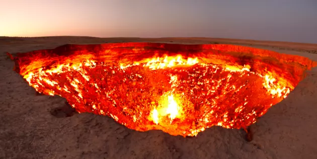 "Врата ада" в Туркменистане могут потушить