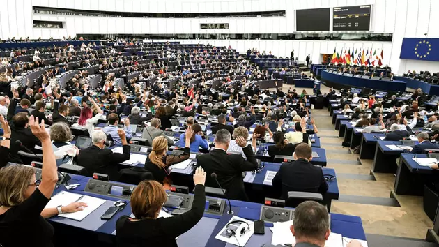 голосование в Европарламенте