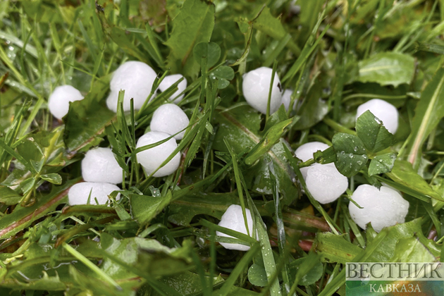 Несколько сел пострадали из-за града в Грузии