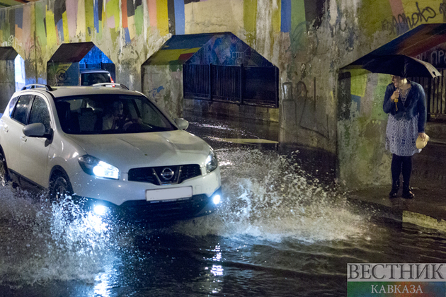 Регионы СКФО предупредили о сильных дождях