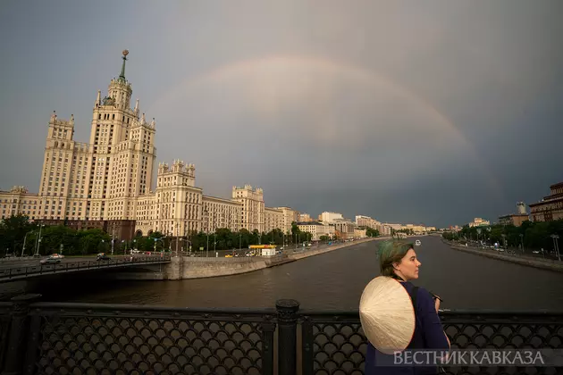 Радуга над Москвой-рекой