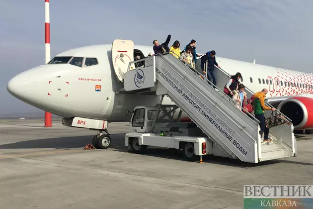 Рейс Минводы-Тбилиси был задержан на 5 часов