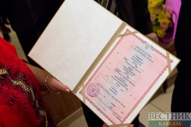 Число браков между туристами Кисловодска увеличилось вдвое