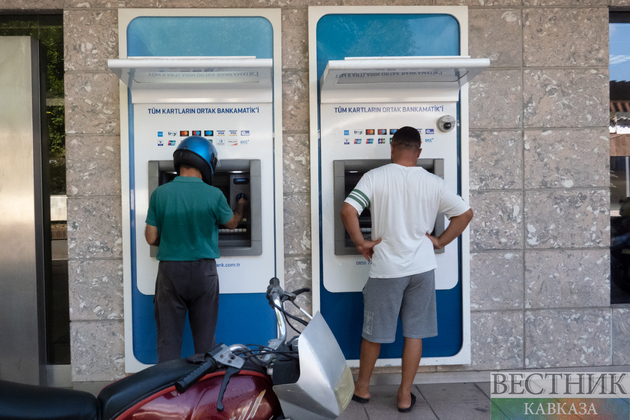 Банкомат в Турции