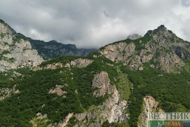 Дети-туристы потерялись в горах Северной Осетии