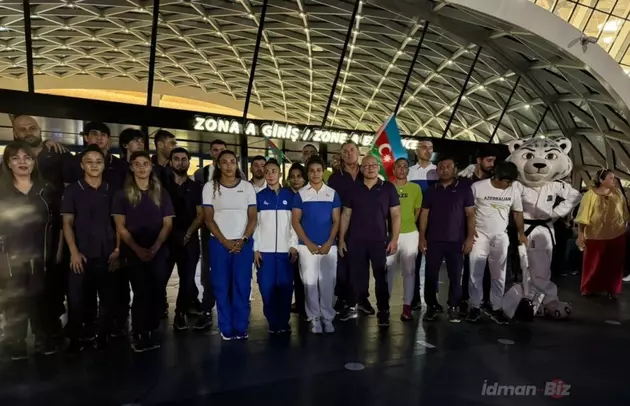 Олимпийская сборная Азербайджана вылетела в Париж