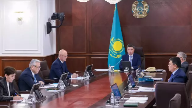 Заседание правительства Казахстана