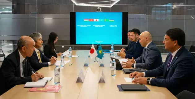 Встреча замглавы МИД Казахстана с послом Японии 