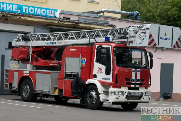 В центре Ростова пылает старинный особняк