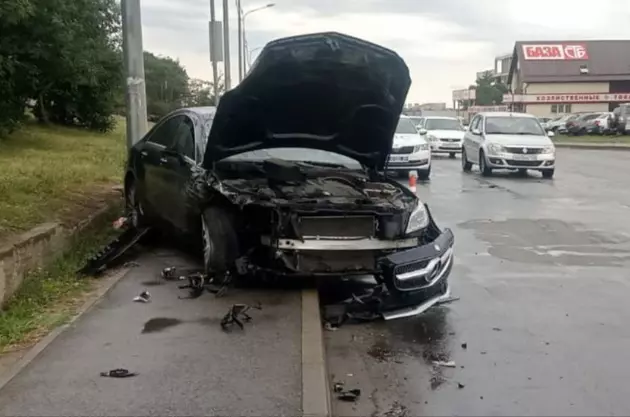 Авария с машиной ДПС произошла в Ставрополе – есть раненые
