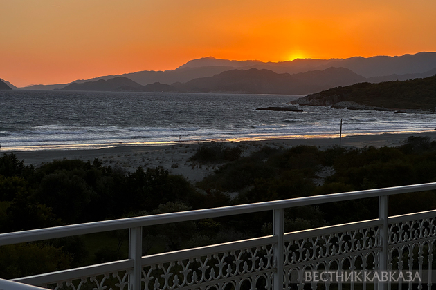Закат в Демре. Турция