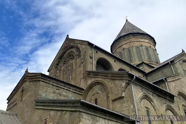 Храм Светицховели в Мцхета в Грузии