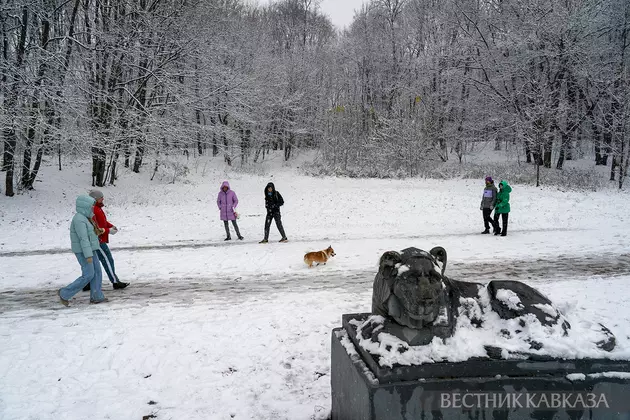 Снег в Москве 4 ноября