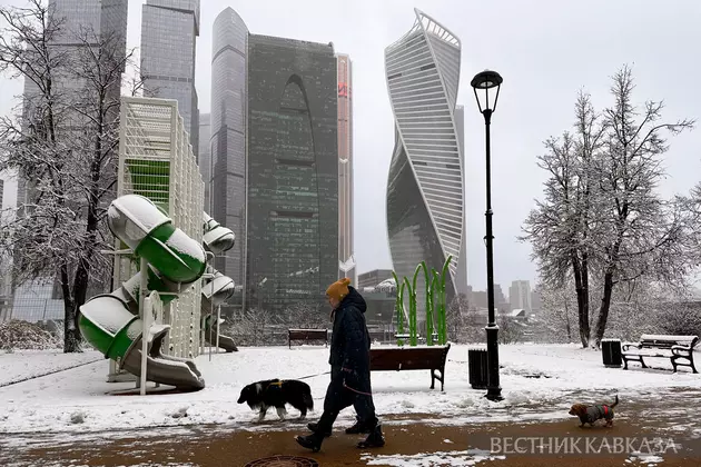 Снег в Москве 4 ноября