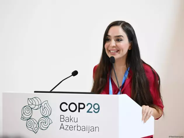 Лейла Алиева приняла участие в круглом столе по охране Каспийского моря на COP29