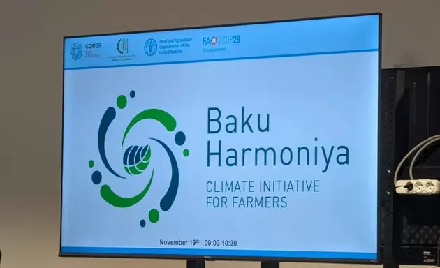 На COP29 представлена климатическая инициатива Baku Harmoniya