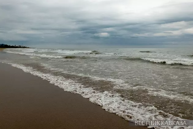 Пляж в Дербенте