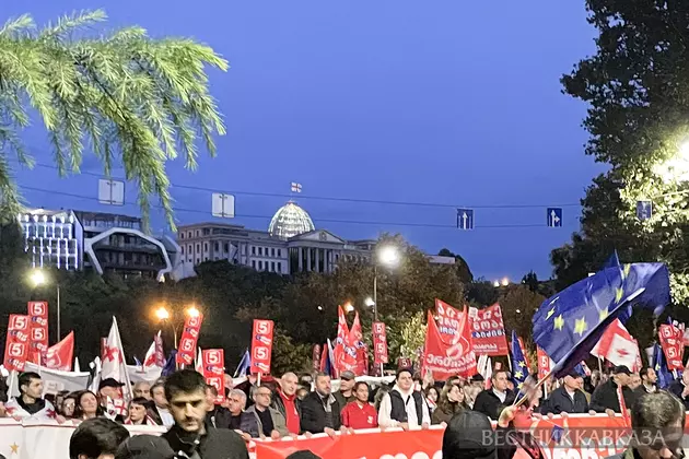 Протесты в Грузии