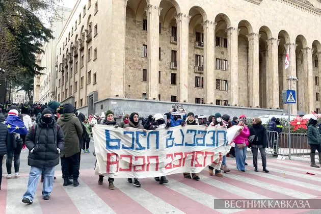 Протесты в Грузии