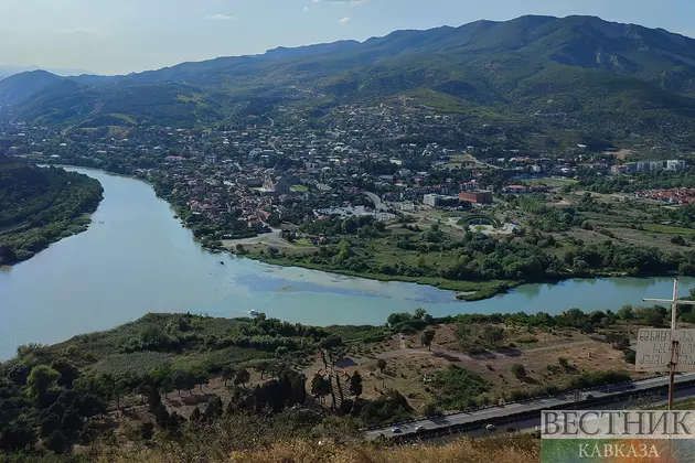 Слияние Арагви и Куры