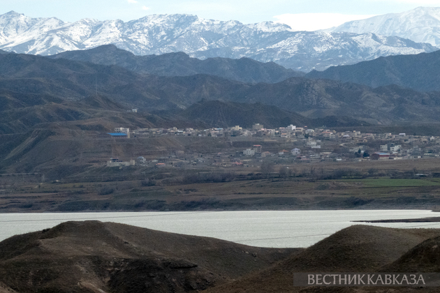 Иран на границе с Азербайджаном