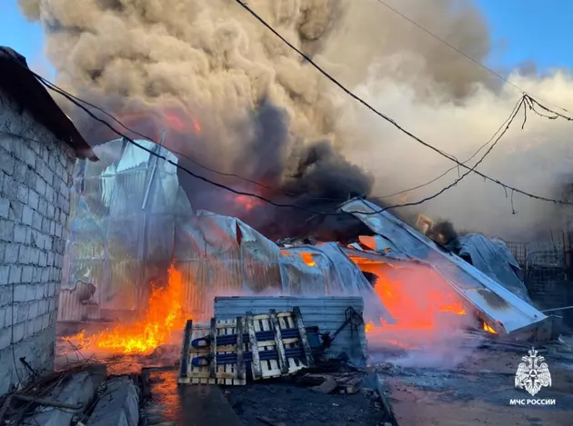 Названа причина сильного пожара в Кисловодске