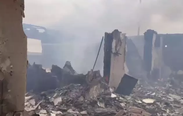 пожар в частном доме в Кизлярском районе Дагестана