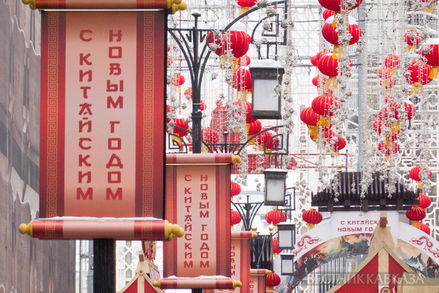 Открытка с китайским Новым годом