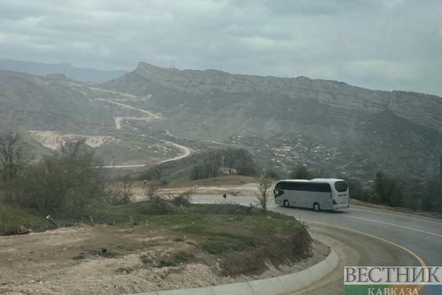 Дорога в Карабахе