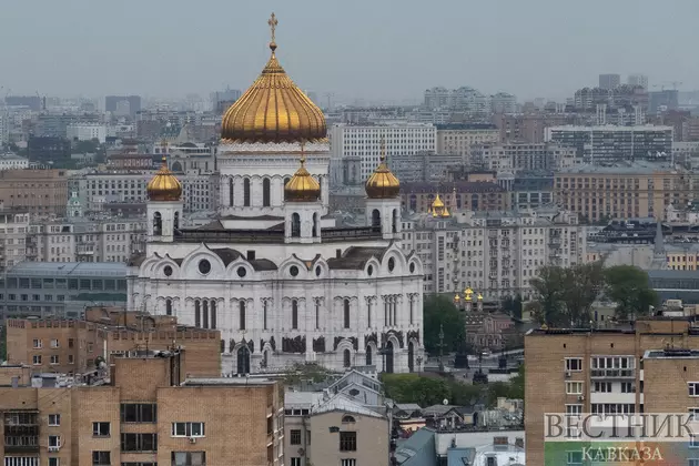 Вид на Храм Хреста спасителя