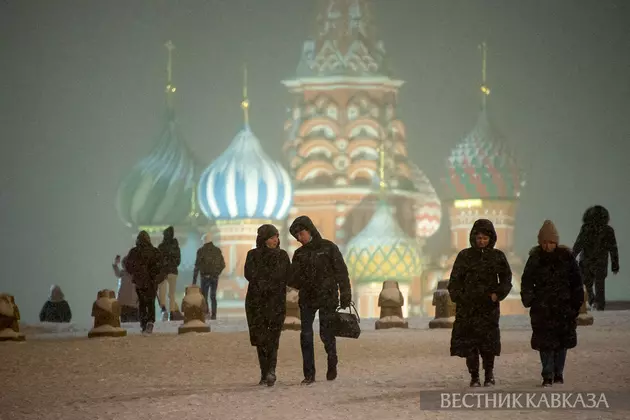 Зима на Красной площади