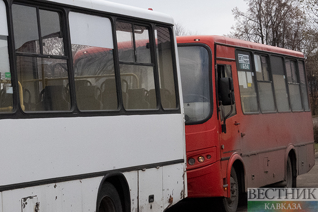 Новая партия автобусов прибыла в Абхазию из России