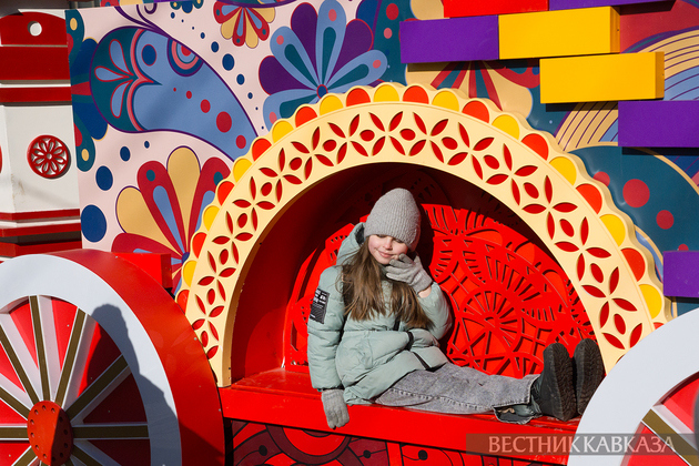 Масленичные гулянье в Москве