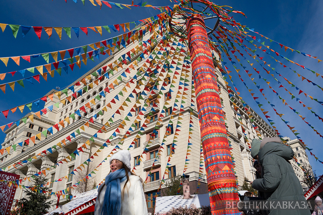 Масленичные гулянье в Москве